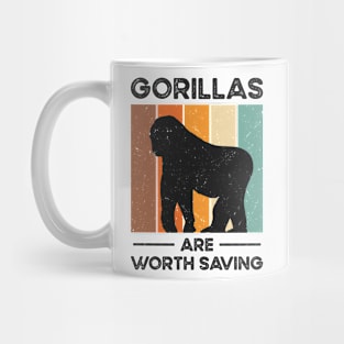 World Wildlife Day Gorilla Wildlife Animal Conservation Mug